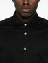 classic-collar cotton shirt